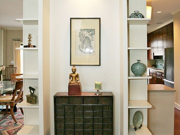 Alcove with Custom Built-ins