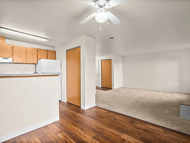 Kitchen & Living Room