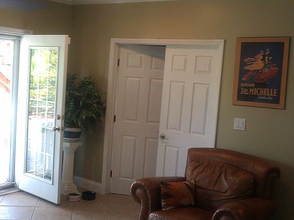 tiled walk out basement, mother in law suite behind double doors.