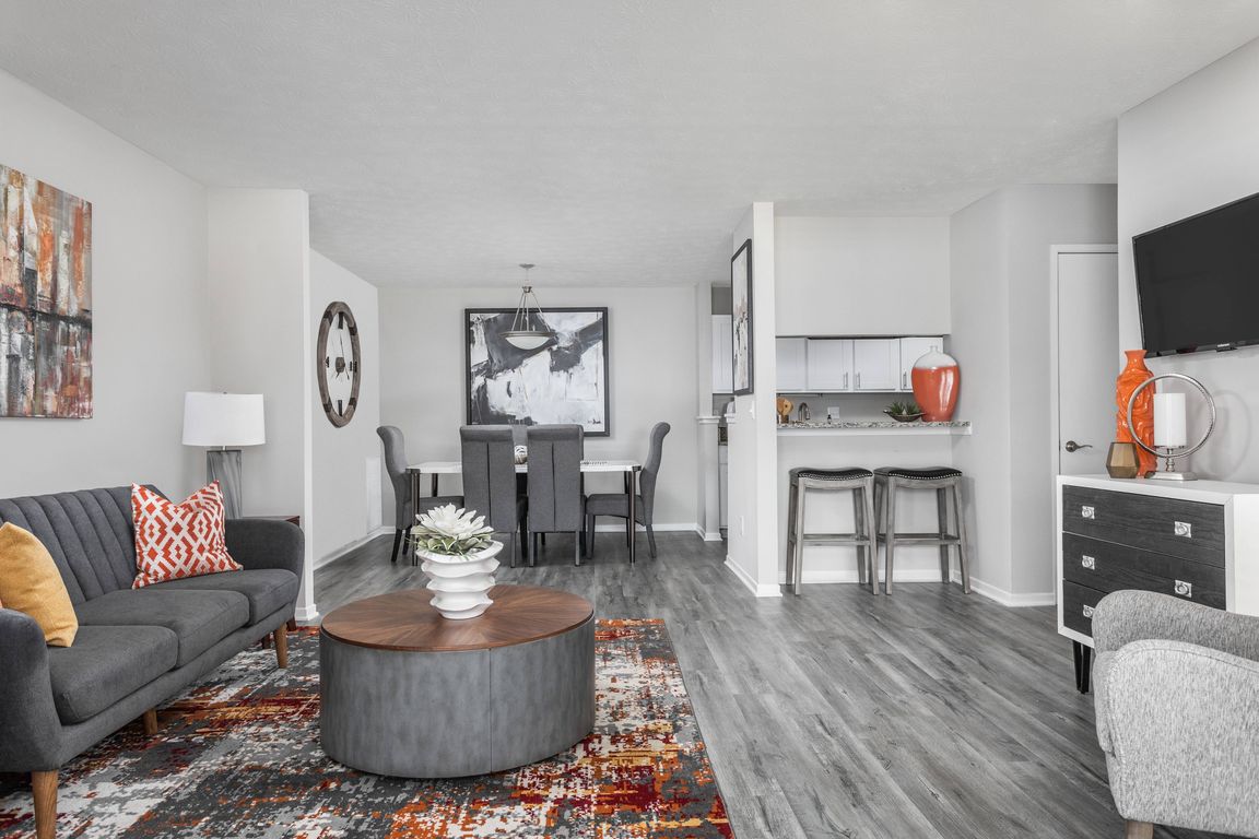 Open Floor Plan Living Area