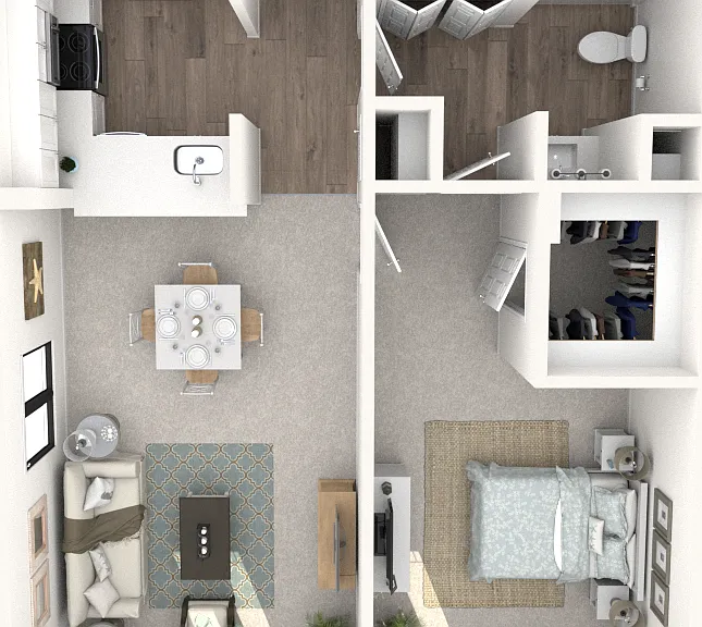 1x1 A3 floor plan Konrad