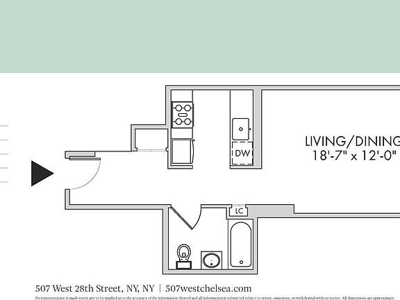 2nd image of 507 W 28th St APT 4G