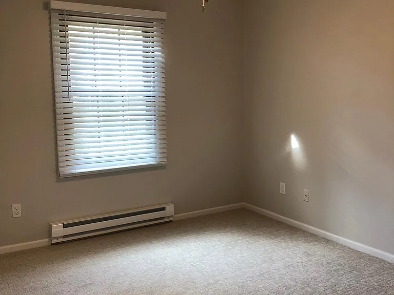1st Bedroom - freshly painted, new ceiling fan/light fixture and new window blinds