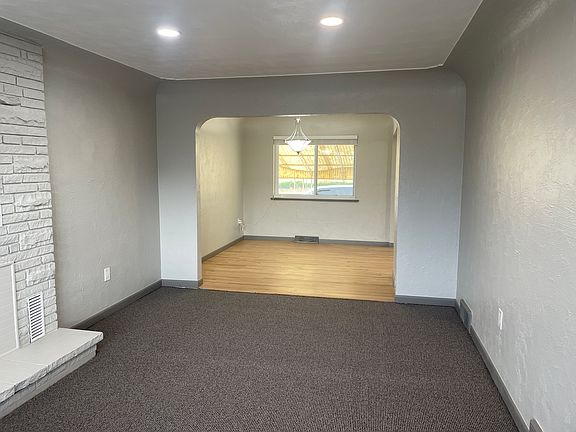 Family room and dining room