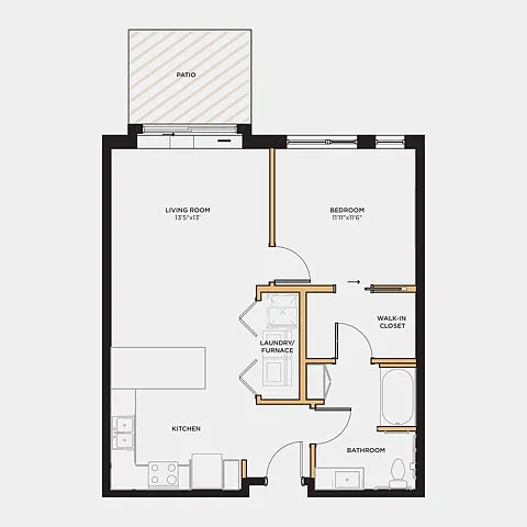 Floor plan A22
