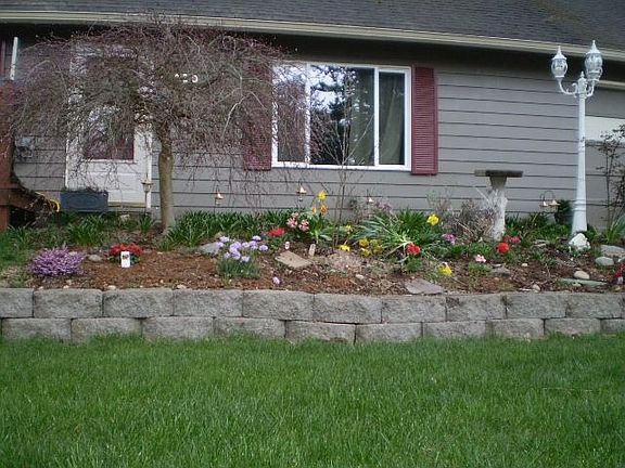 Front flower bed