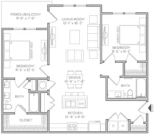 Floor plan Dogwood