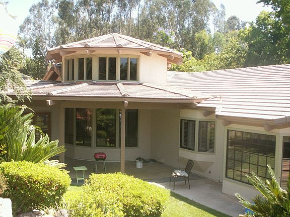 Circular dining room from outside