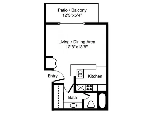 Floor plan 405