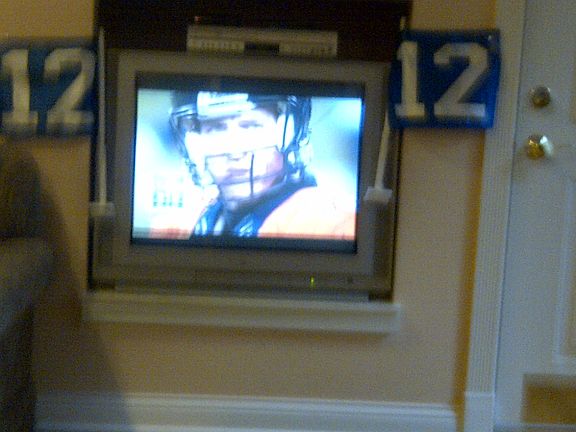 Recessed tv 