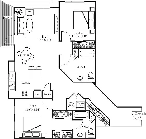 Floor plan B24