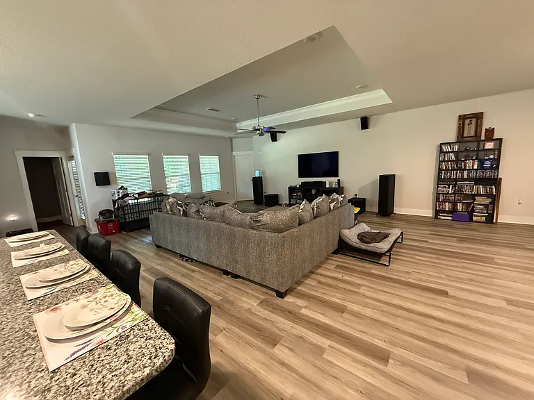 Living room and open space