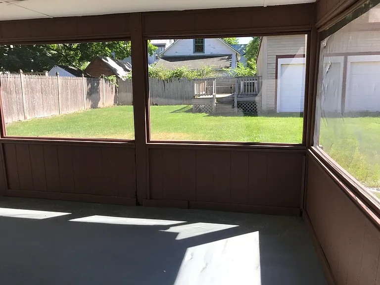 Great view from porch and home. Private large lawn.