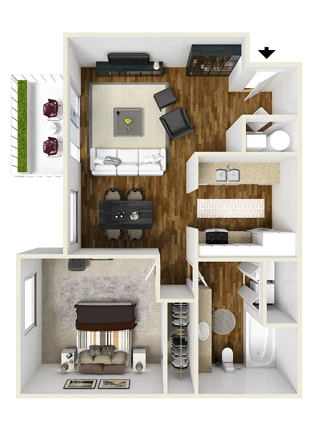 Floor plan A1