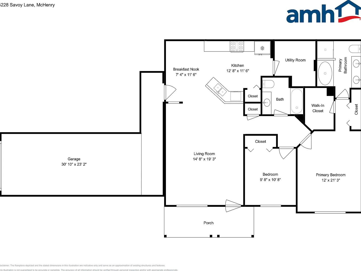 2 bed, 2.0 bath, 1283 sqft, $2,175 — Photo 2