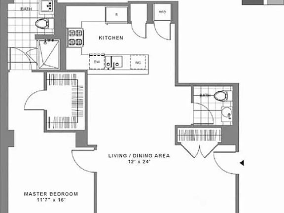 2nd image of 125 W 22nd St APT 2C
