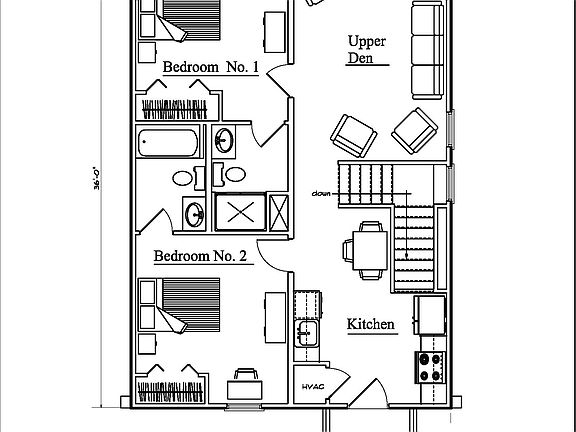 Top floor diagram