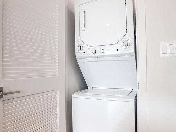 In-unit washer and dryer