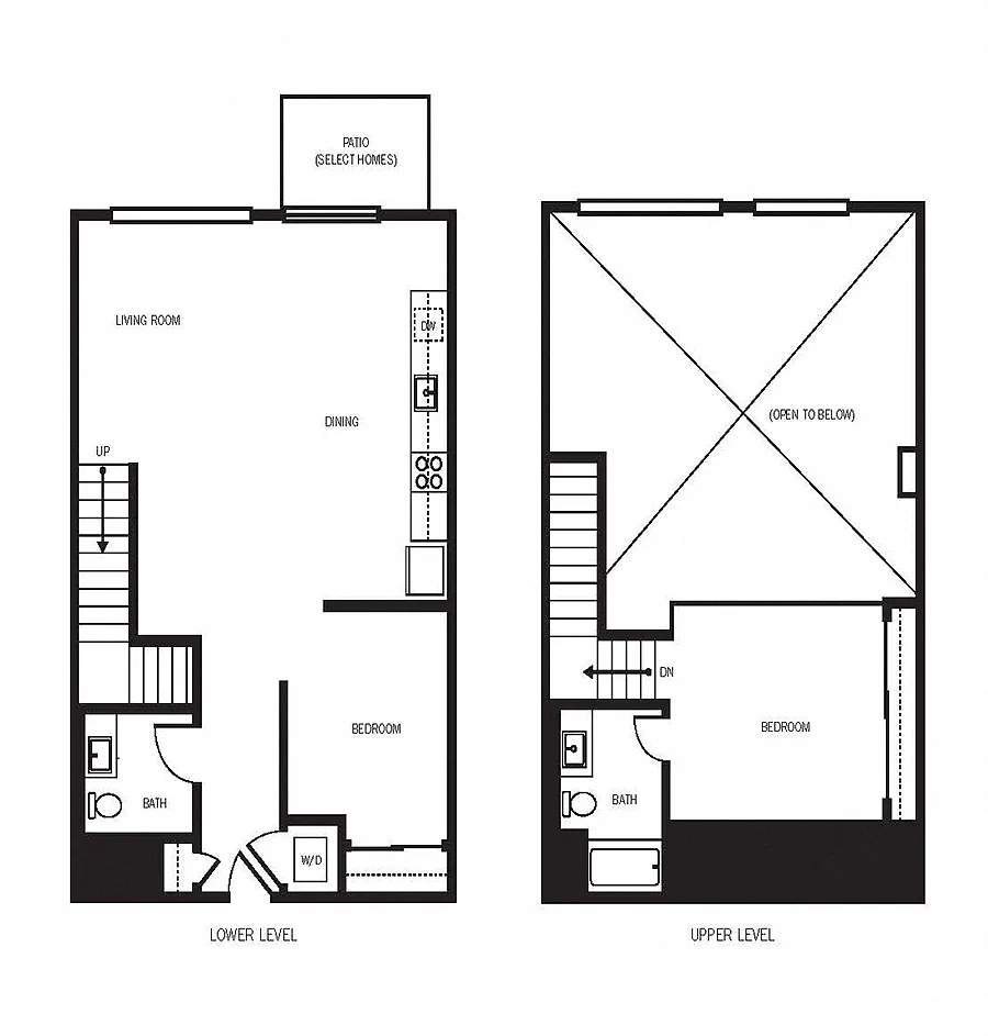 Floor plan 2X1.5 TH L1