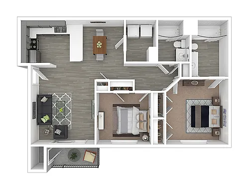 Floor plan The Aspen Ridge