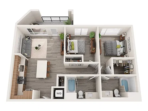 Floor plan Harmony 2