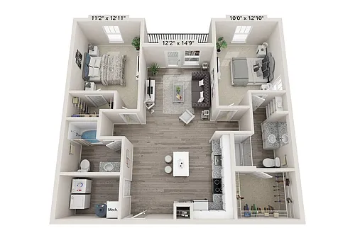 Floor plan B1