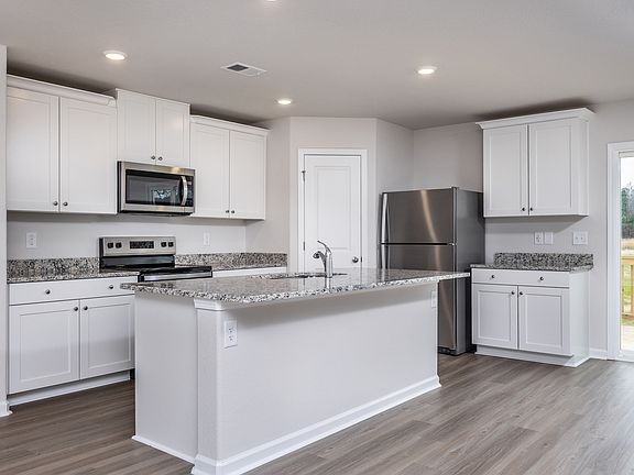 Every home comes with brand-new stainless-steel appliances