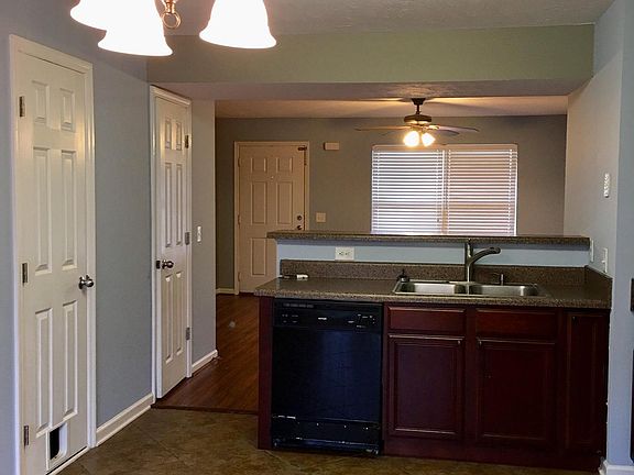 Over look living room from kitchen