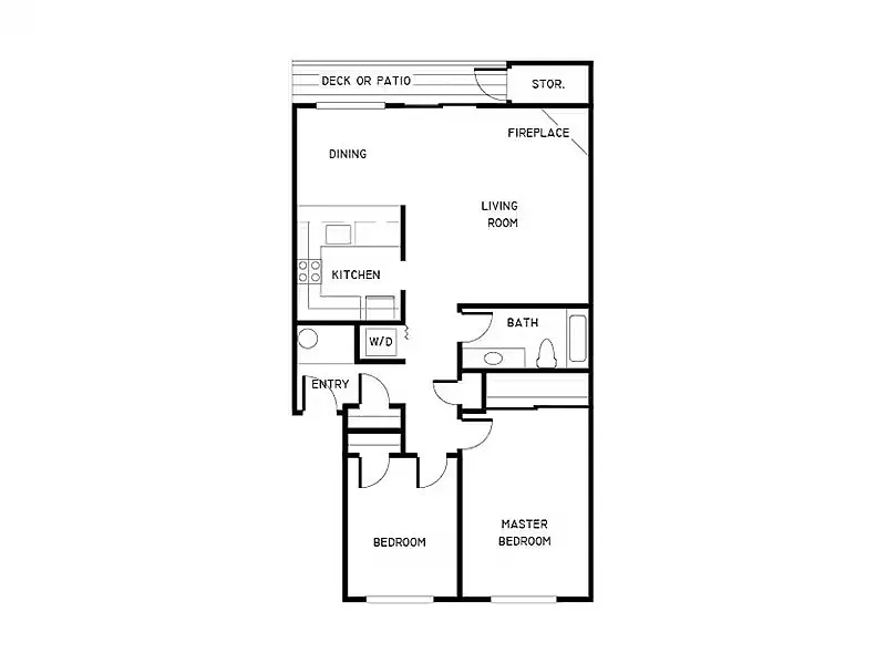 Floor plan 2X1-C