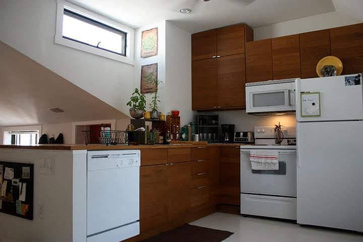 Kitchen with enormous countertop