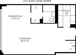 3rd image of 251 E 32nd St #19B