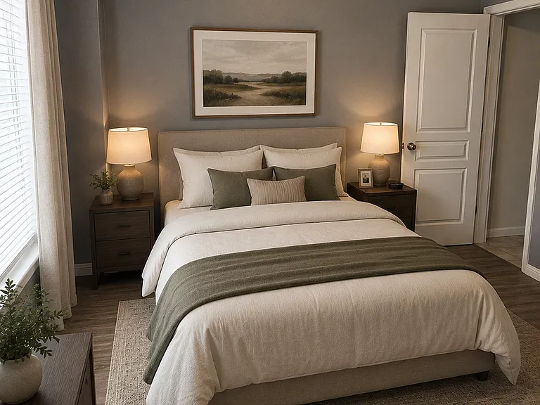 Virtually Staged Bedroom 2