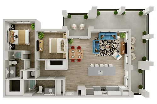 Floor plan B4