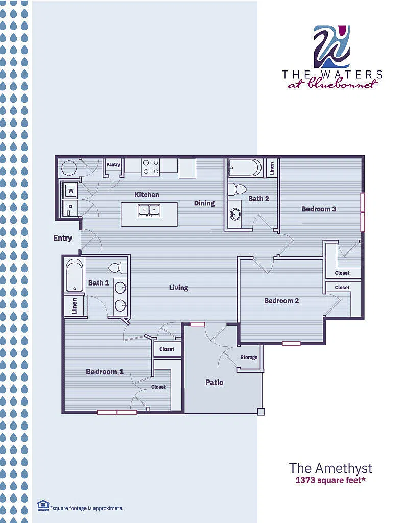 Floor plan The Amethyst