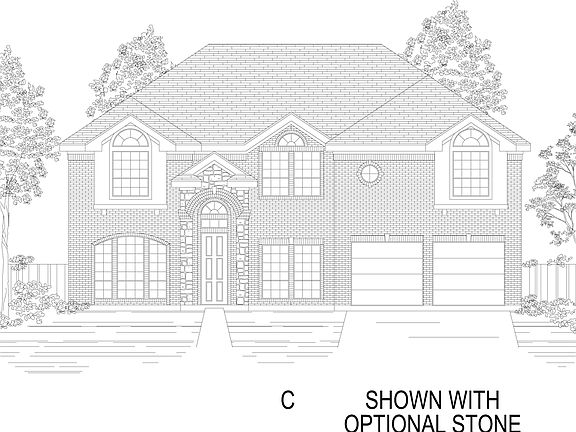 Hillcrest 2F w Media Elevation C w Options