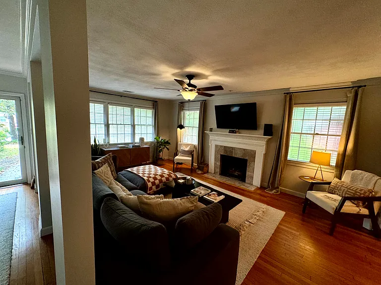 Family / living room off of the front door