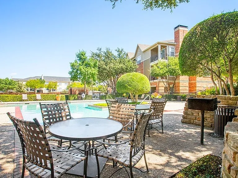 Relax at our poolside picnic space