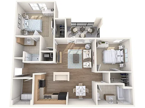 Floor plan B2A
