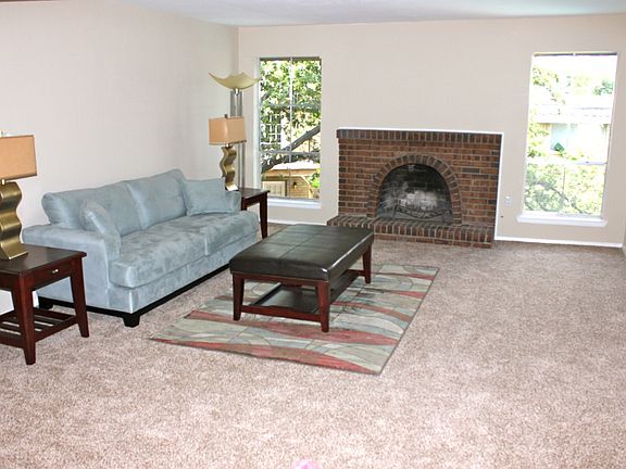 Living Room with Fireplace