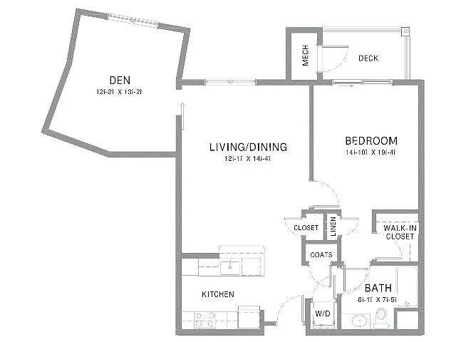 Floor plan A1D