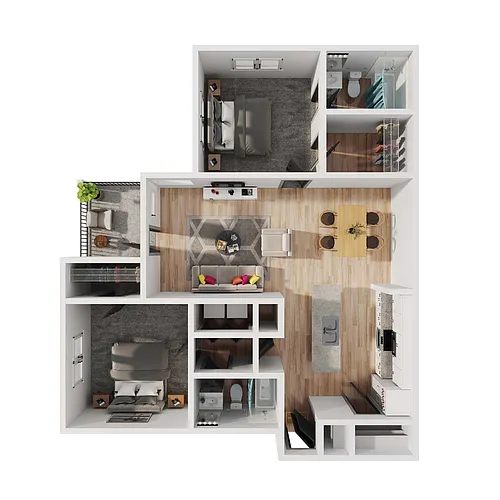 Floor plan B1
