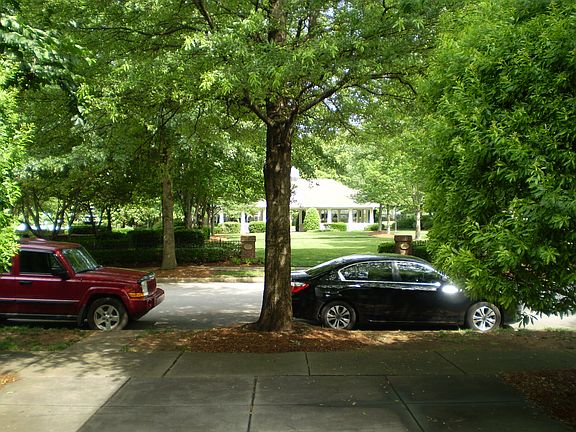 Entrance view to gazebo