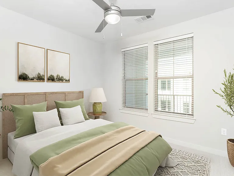Carpeted Bedroom