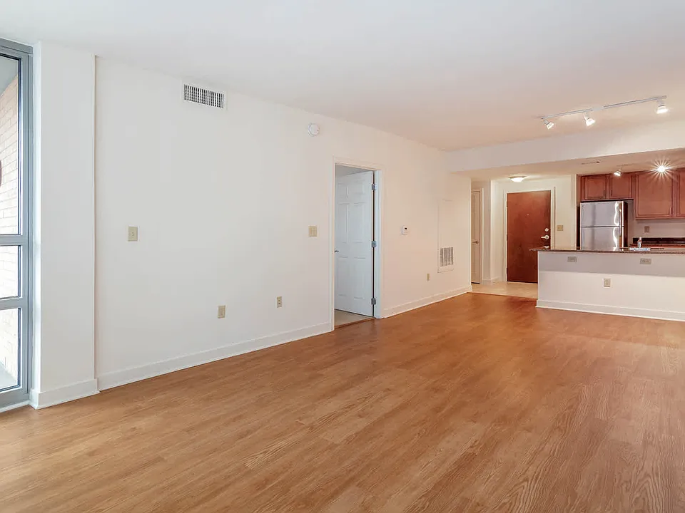 Living Room with Hard Surface Flooring