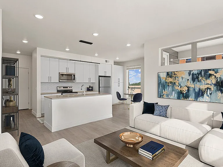 2 Bedroom Apartment with Island Kitchen and Dining Area in Millcreek, Utah