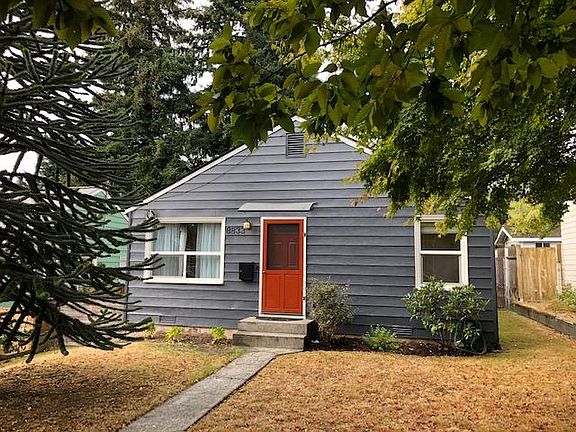 On a quiet, tree-lined street.