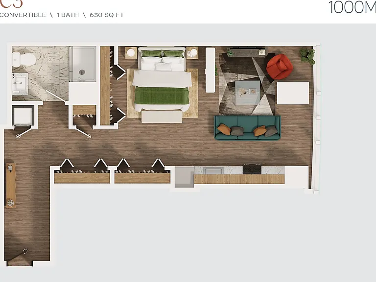 1000M Apartments — Photo 92