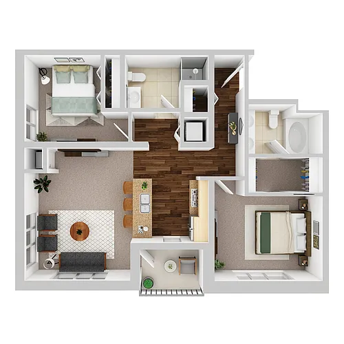 Floor plan Tower - Kimball