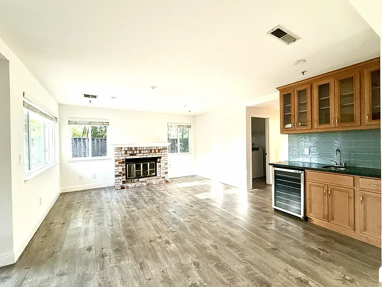 Family Room and Wet Bar