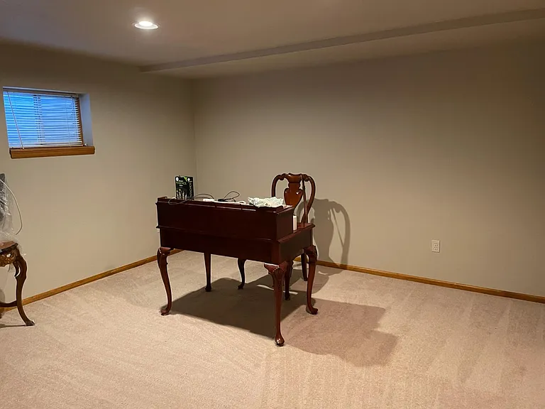 Basement office (We use it as the Zoom room)